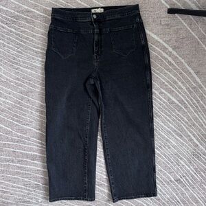 Madewell Perfect Vintage Wide Leg Crop Jean